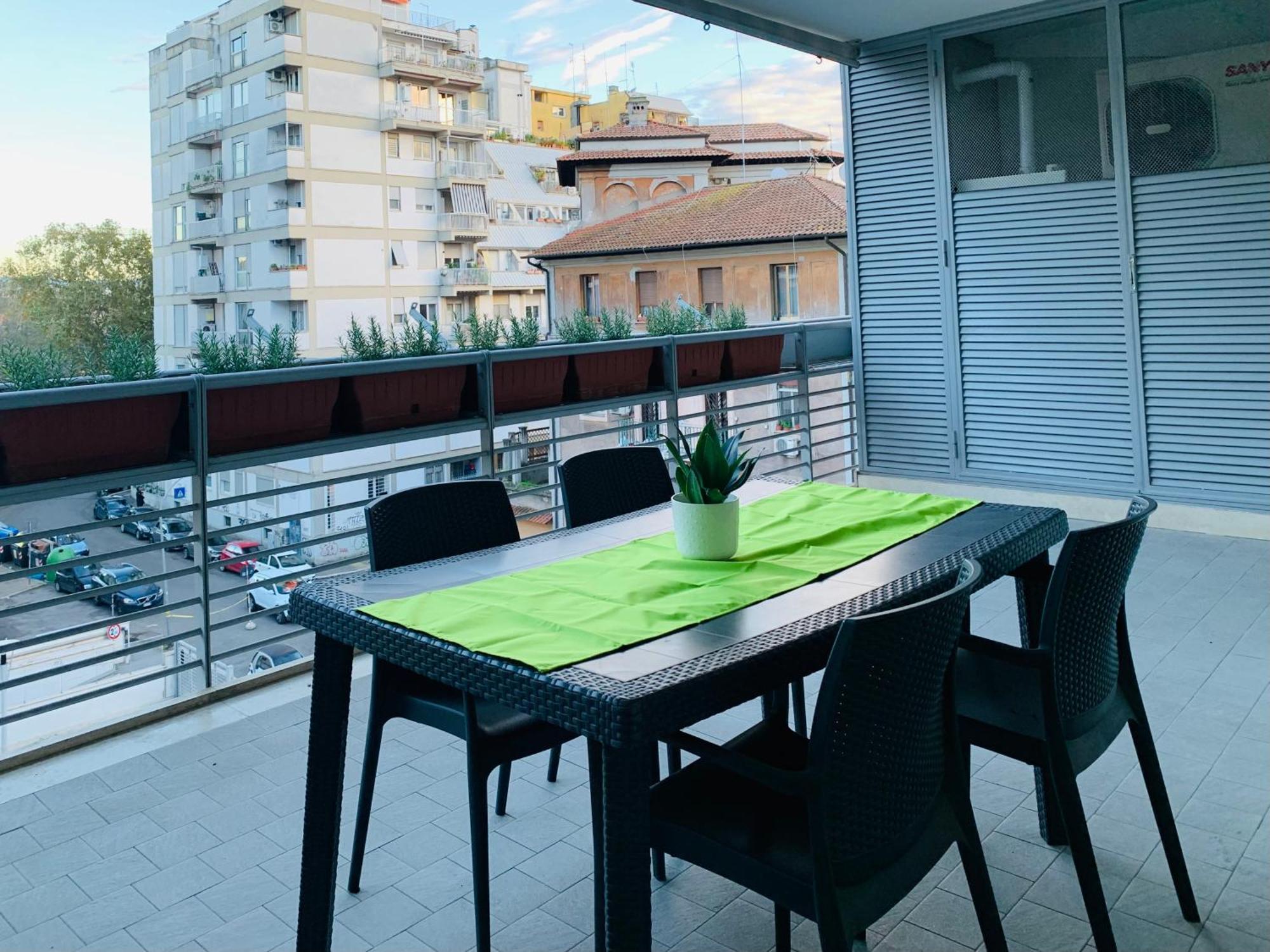 Portamiportese Trastevere Terrace Rom Exteriör bild